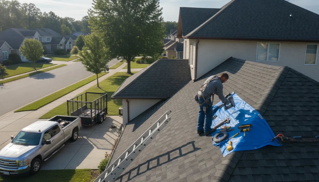 Roofing in Newhall